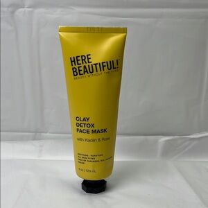 Here Beautiful Clay Detox Face Mask NEW 4oz